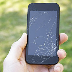 Broken Cell Phone